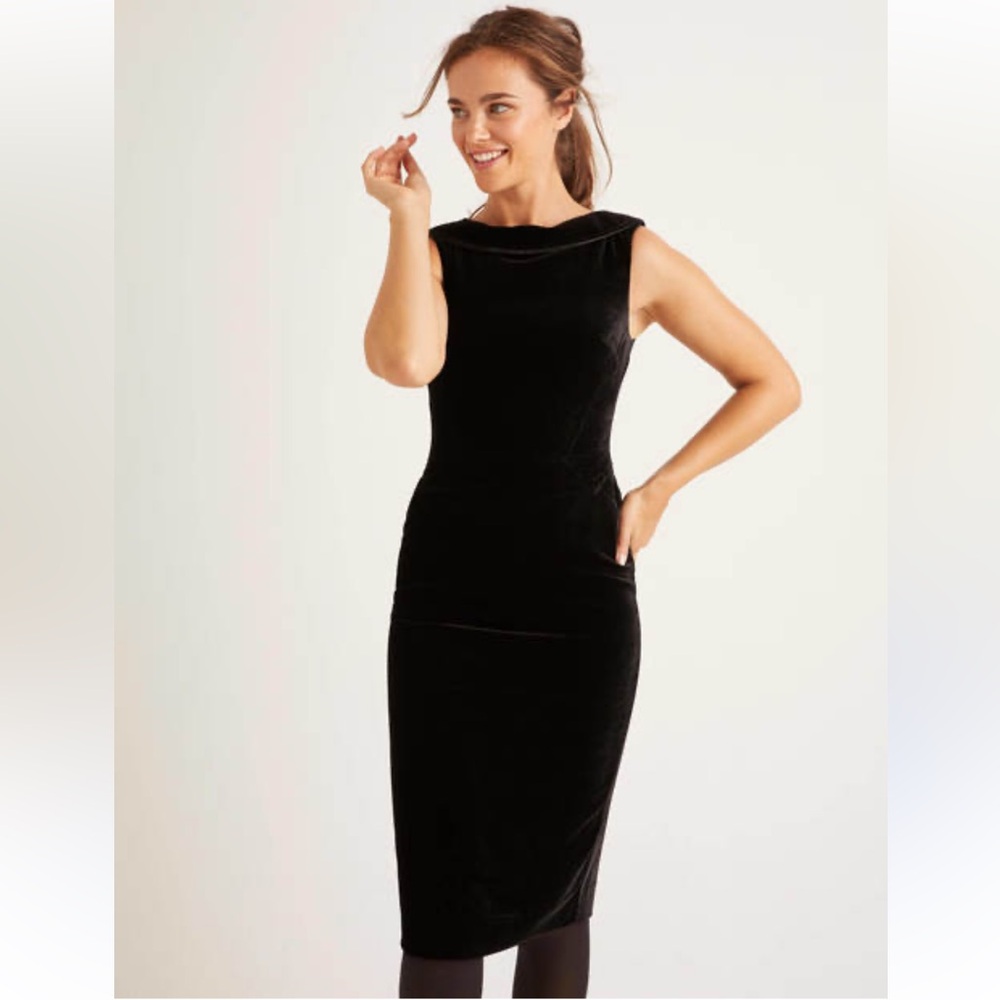 Boden NWT Velvet Seam Detail Martha Midi
Dress size 10L
